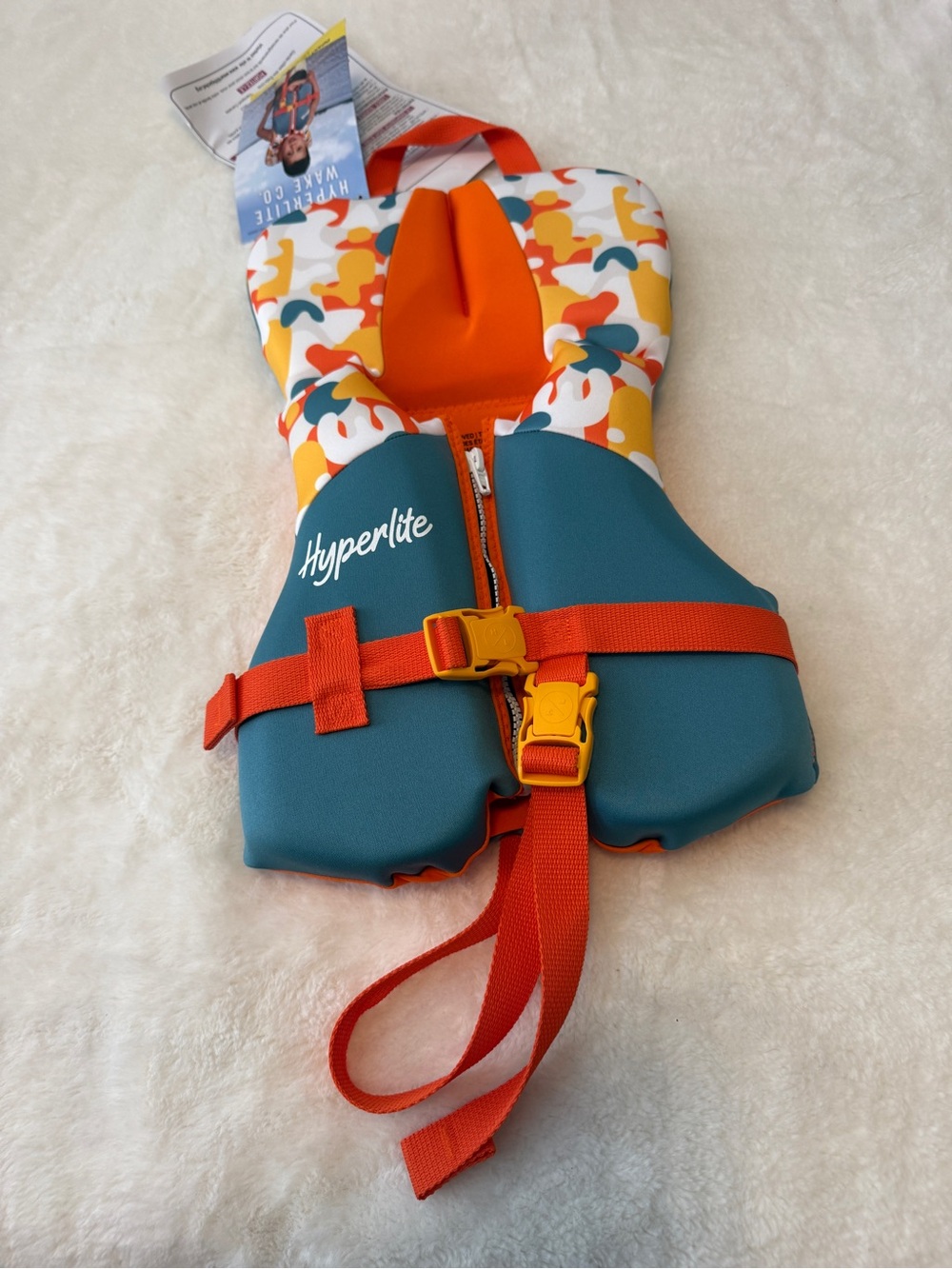 NWT Infant Life Jacket- Life Vest. Hyperlite Wake Co.